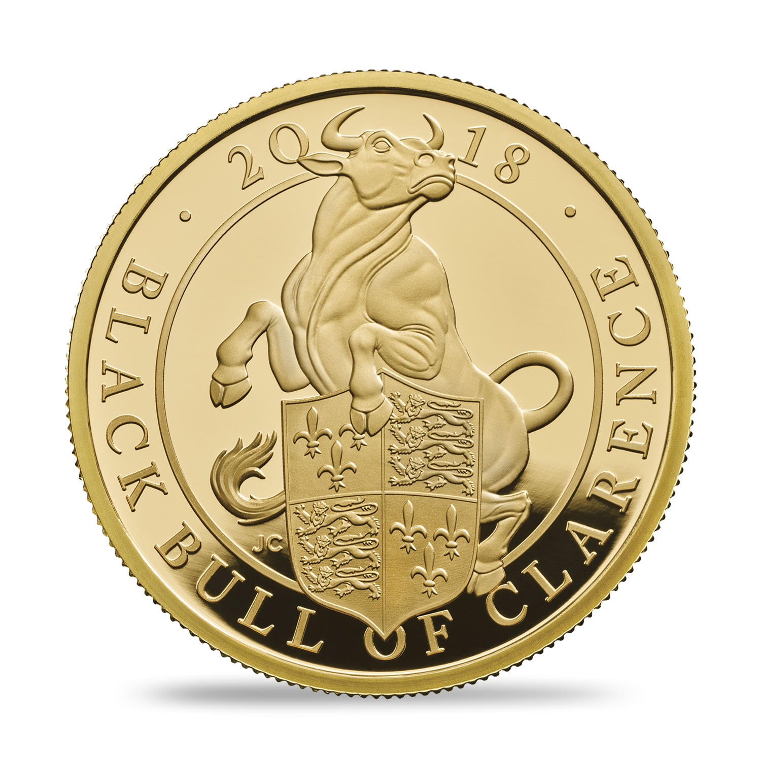 Black Bull of Clarence 2018 One-Ounce Gold Coin |The Royal Mint