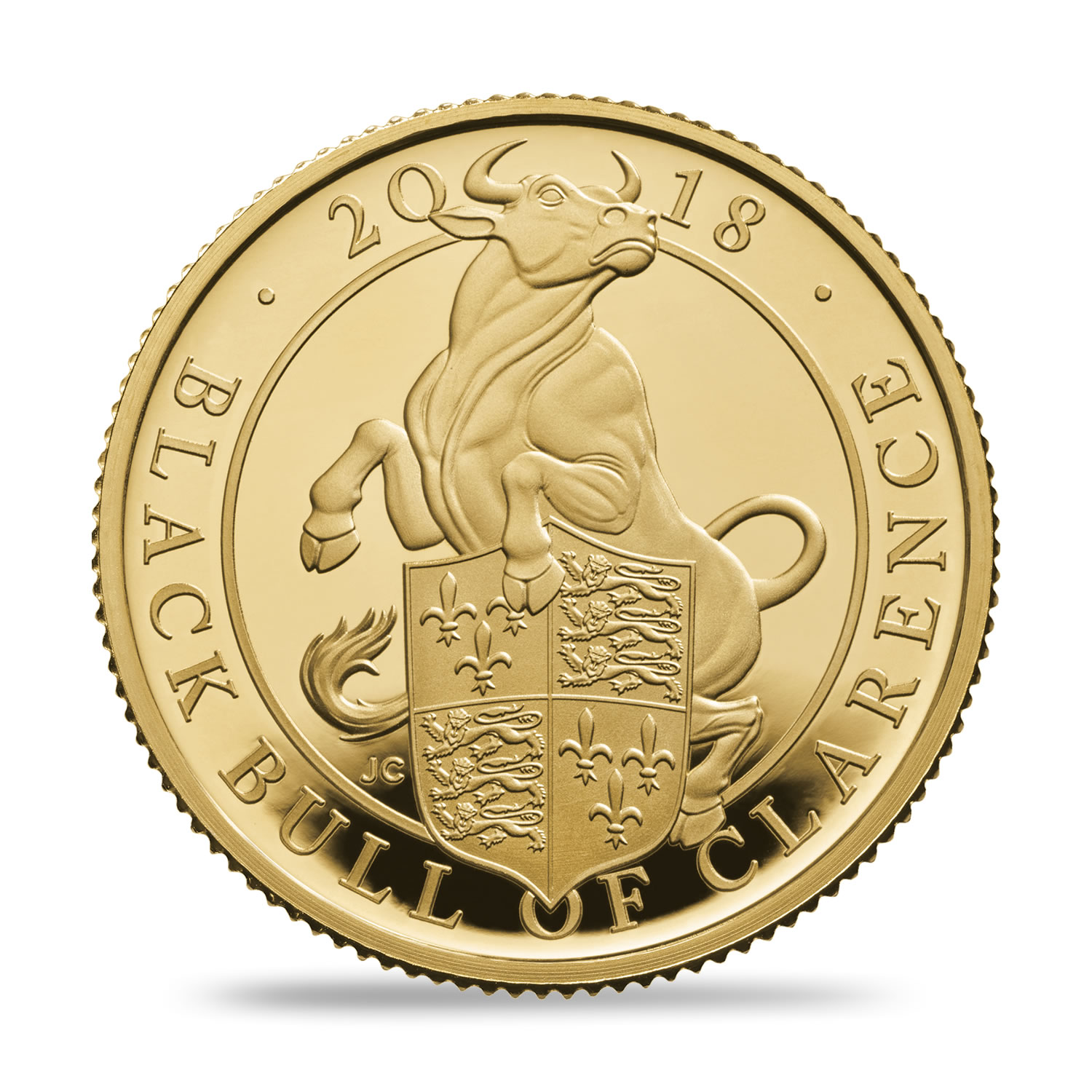 Black Bull of Clarence 2018 UK 1/4 Oz Gold Proof Coin | Royal Mint