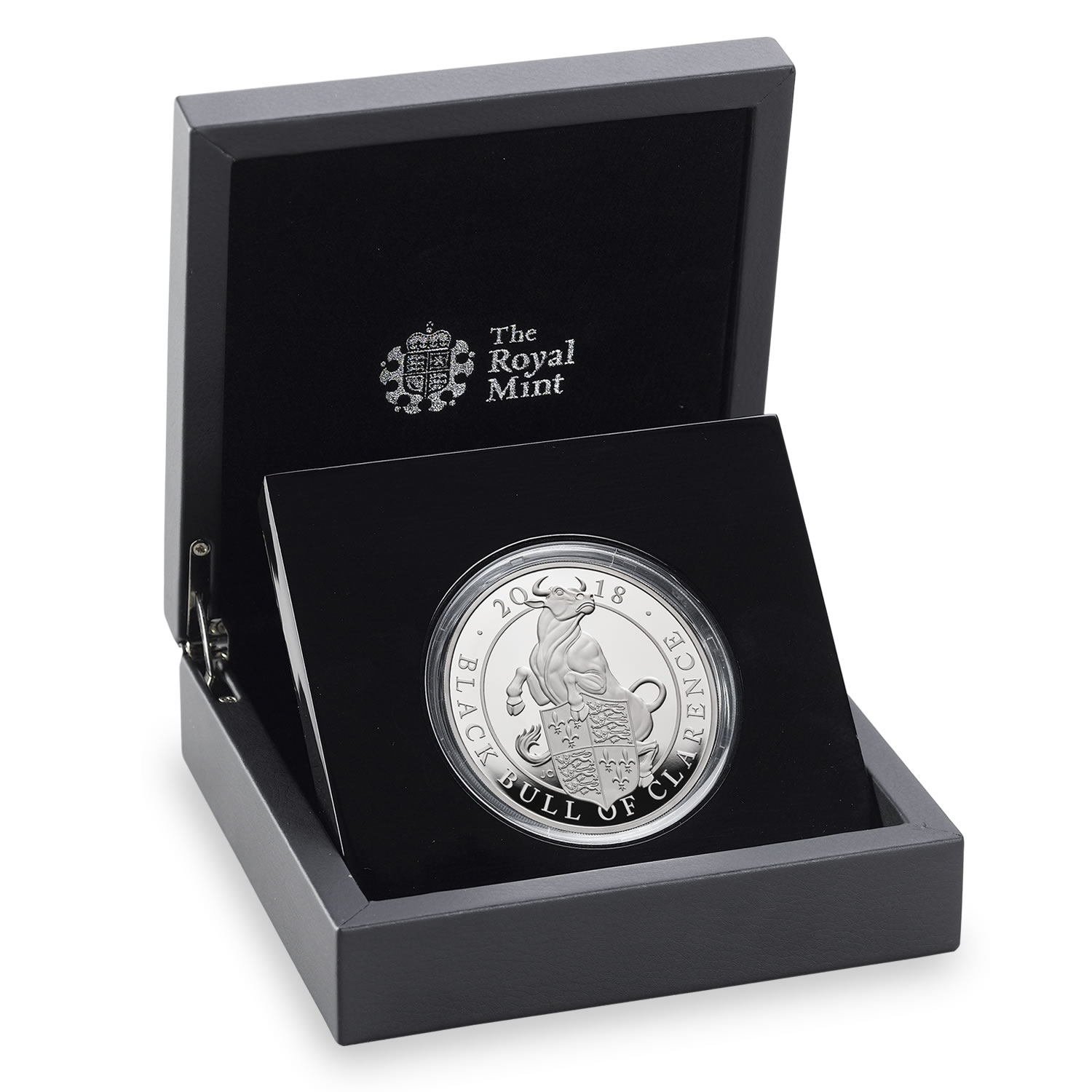 The Black Bull of Clarence 2018 UK 5oz Silver Proof Coin | Royal Mint
