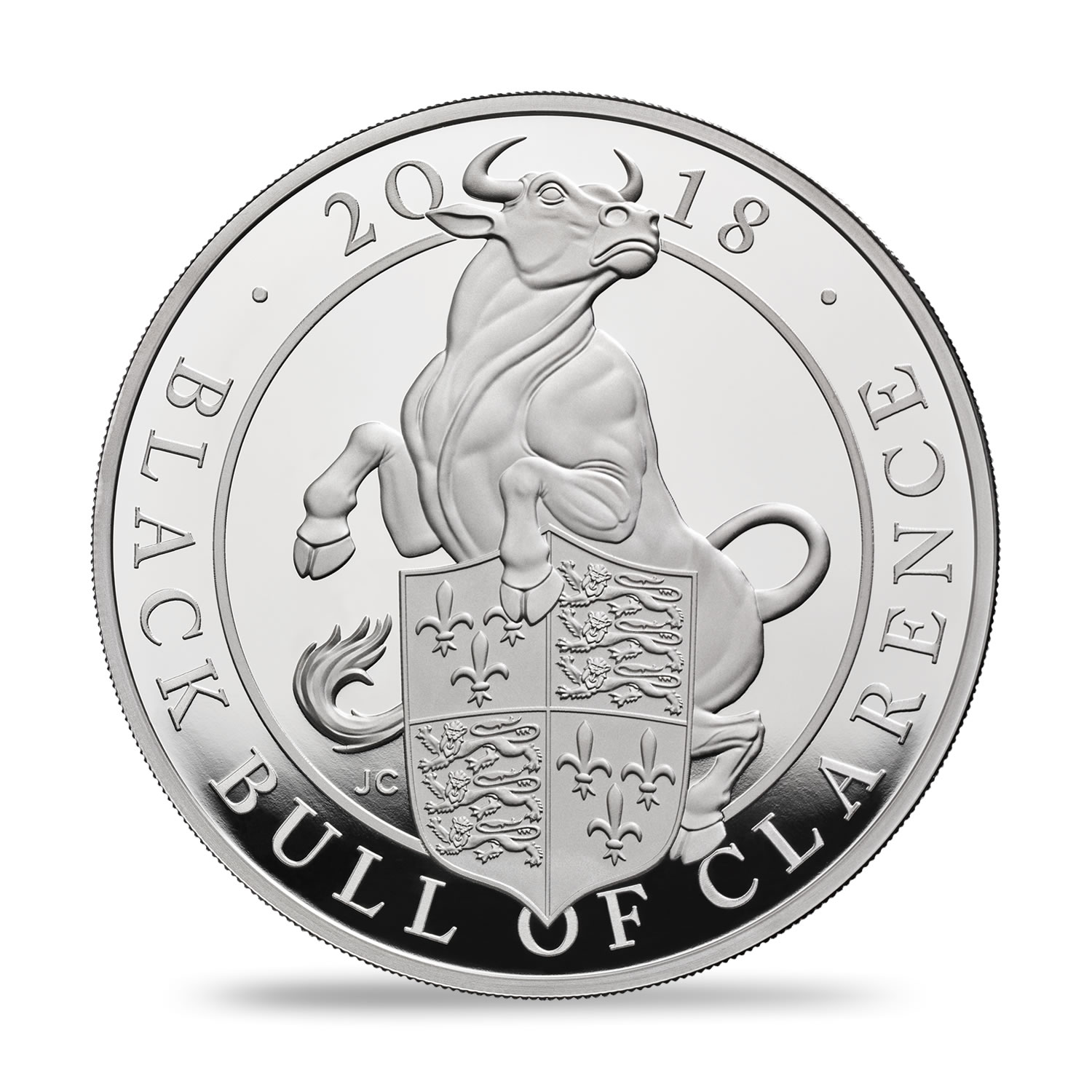The Black Bull of Clarence 2018 UK 5oz Silver Proof Coin | Royal Mint