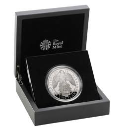 The Falcon of the Plantagenets 2019 UK Five-Ounce Silver Proof Coin