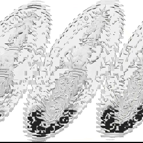 The Queen's Beasts 2021 Completer Coins 10 II/X The Unicorn of Scotland