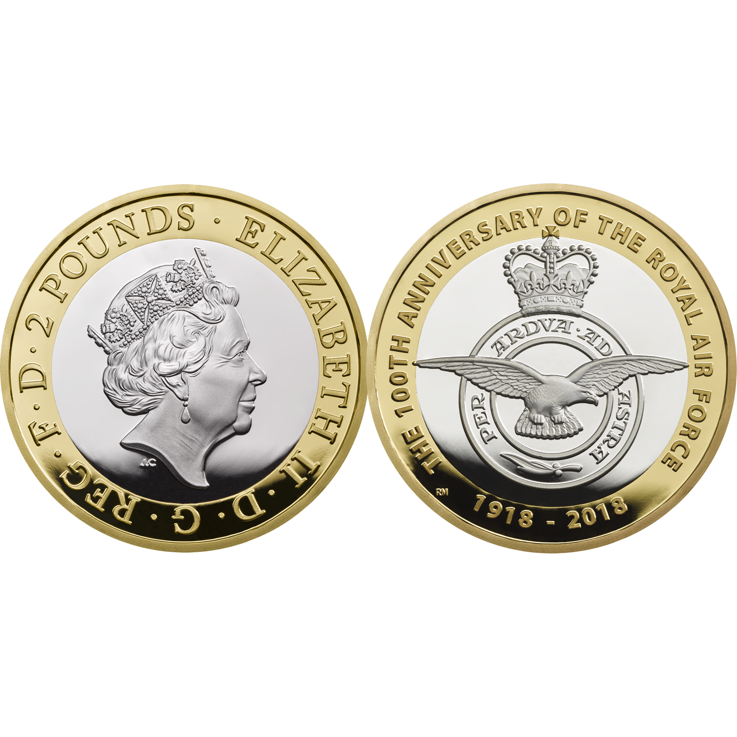 The 2018 UK Silver Proof Piedfort Coin Set | The Royal Mint