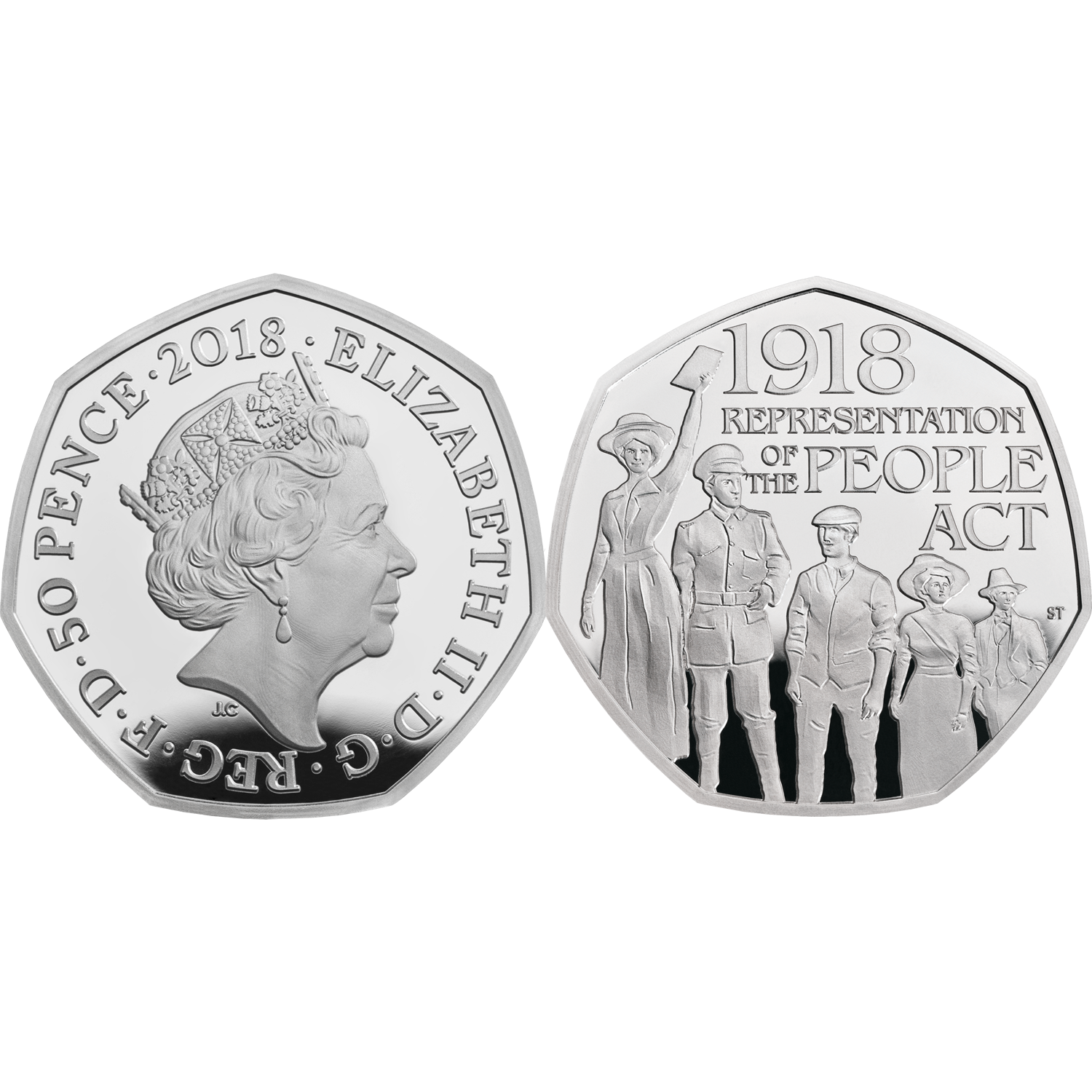 The 2018 UK Silver Proof Piedfort Coin Set | The Royal Mint