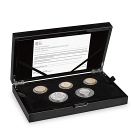 The 2018 UK Silver Proof Commemorative Coin Set