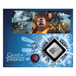 Game of Thrones™ House Stark Silver Proof Medal Cover