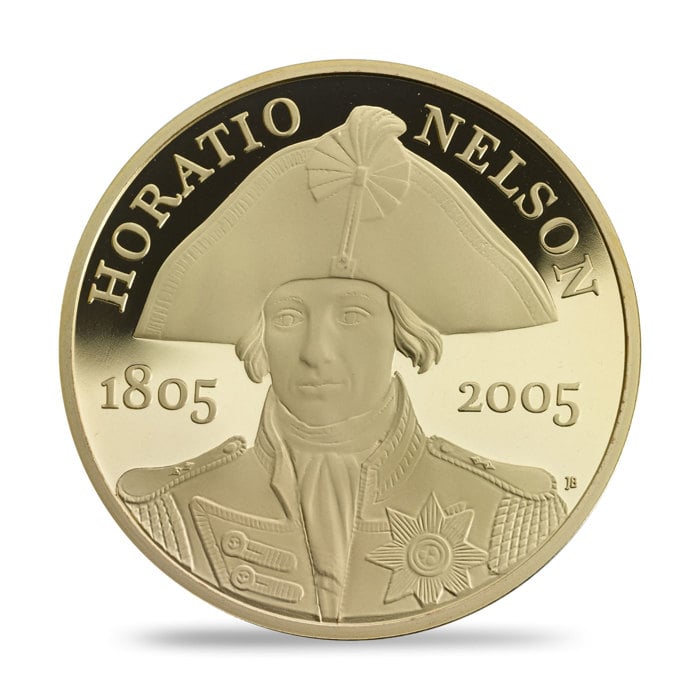 2005 Nelson Gold £5 Crown