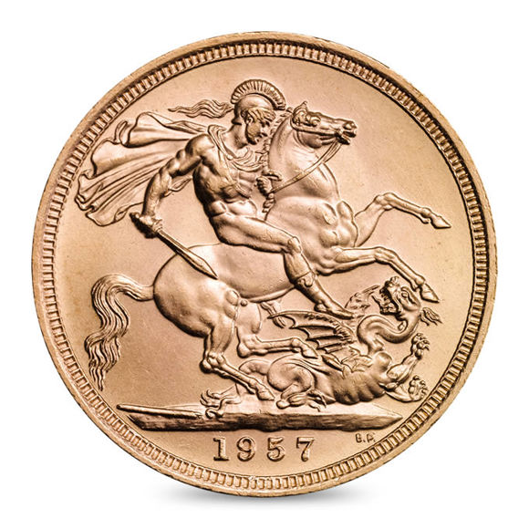 1957 Queen Elizabeth II Sovereign