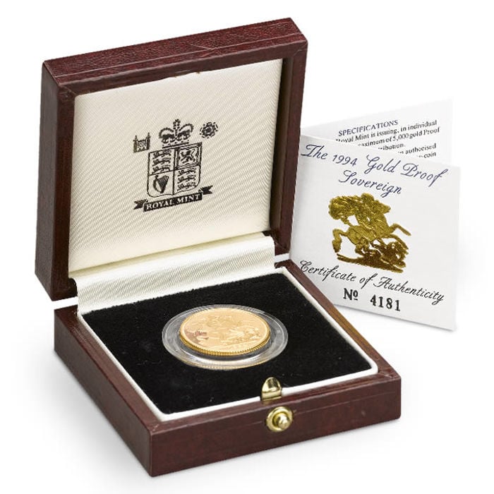 The 1994 Gold Sovereign