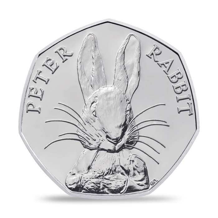 Peter Rabbit™ 2016 UK 50p Brilliant Uncirculated Coin