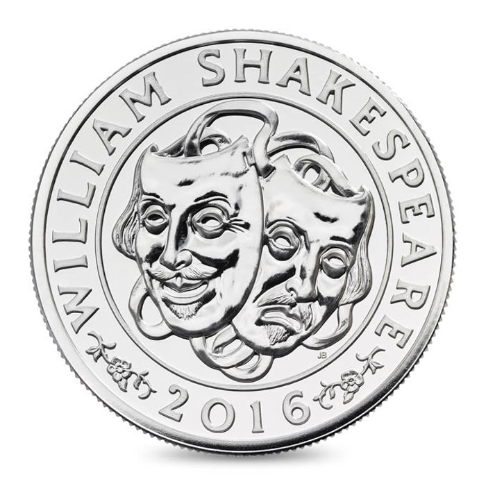 The Shakespeare Histories 2016 £50 Fine Silver Coin
