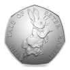 Peter Rabbit 2017 50p Coin